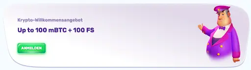 Slots Palace Casino – Krypto-Bonusangebot sichern Slots Palace Krypto-Willkommensbonus bis zu 100 mBTC und 100 Freispiele