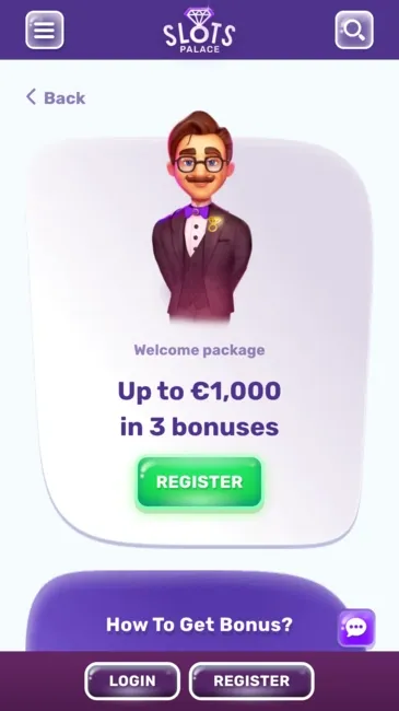 Slotspalace Bonus